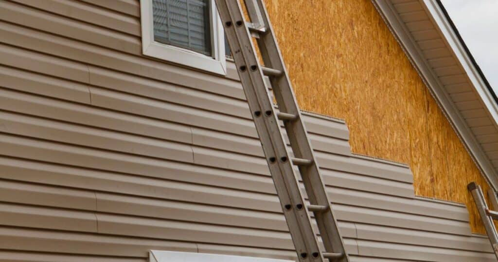 Siding installation